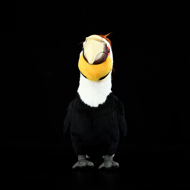 Wreathed Hornbill Bird Soft Stuffed Plush Toy