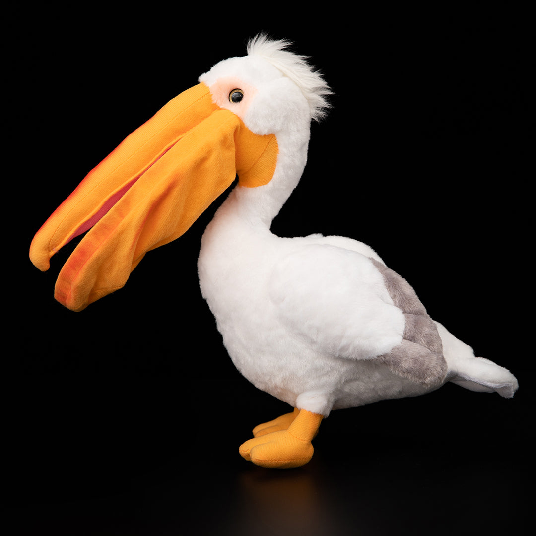 צעצוע קטיפה ממולא רך של ציפור Pelican