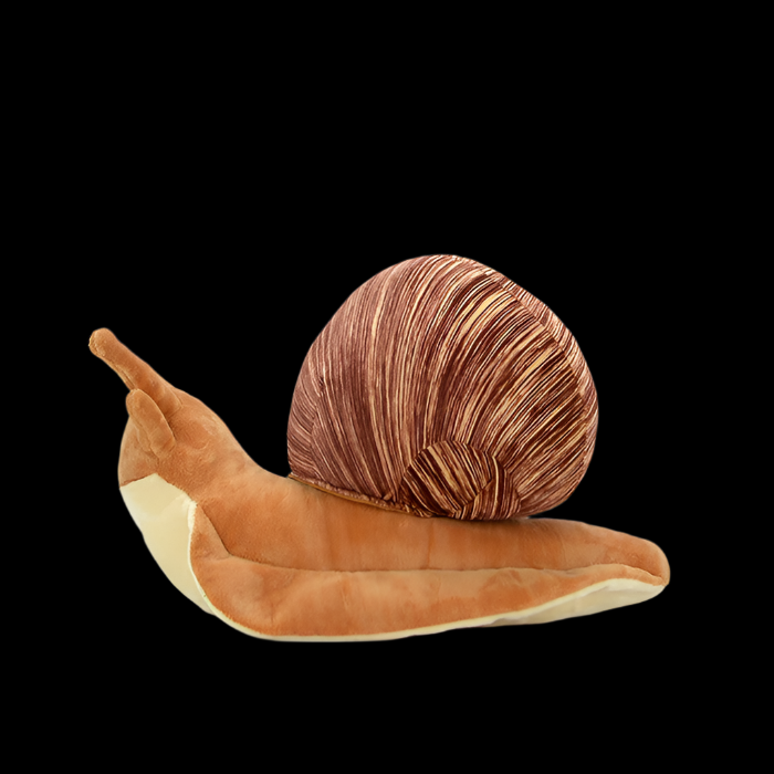 Peluche morbido a forma di lumaca