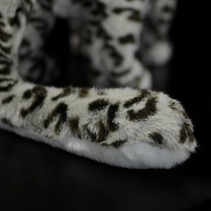 Snow Leopard Cat Soft Stuffed Plush Toy