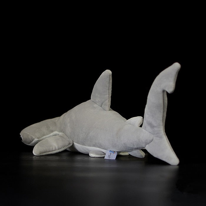 Měkká vycpaná plyšová hračka se žralokem Hammerhead