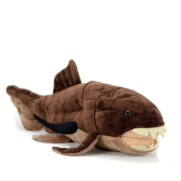 Dunkleosteus, pesce preistorico, peluche morbido