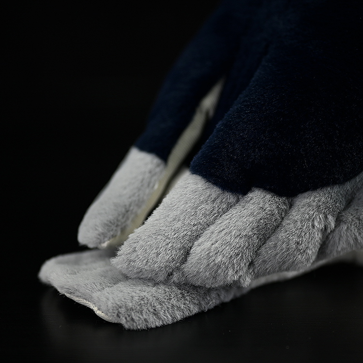 Peluche morbido a forma di airone notturno