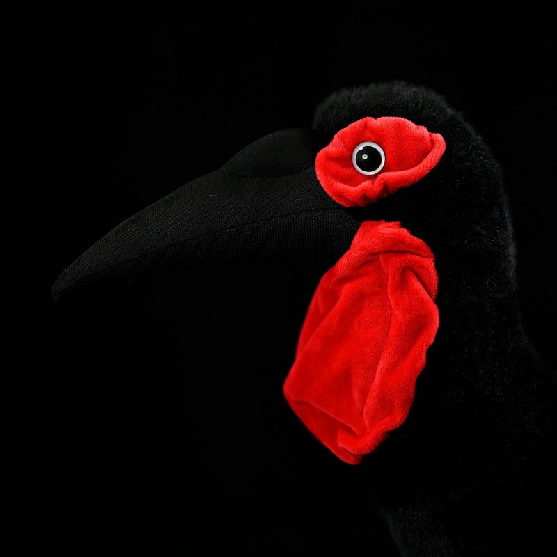 Southern Ground Hornbill Bird Stuffed Plush Toy