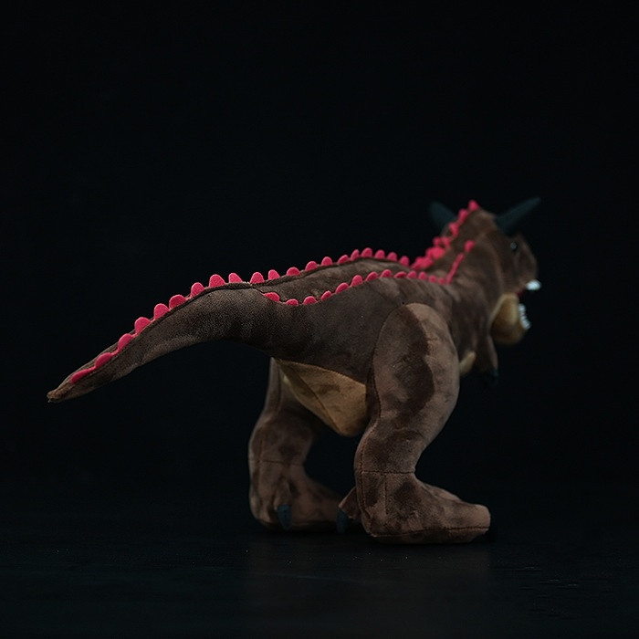 Peluche morbido di dinosauro Carnotaurus