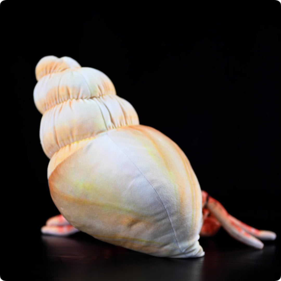 Peluche morbido a forma di paguro 