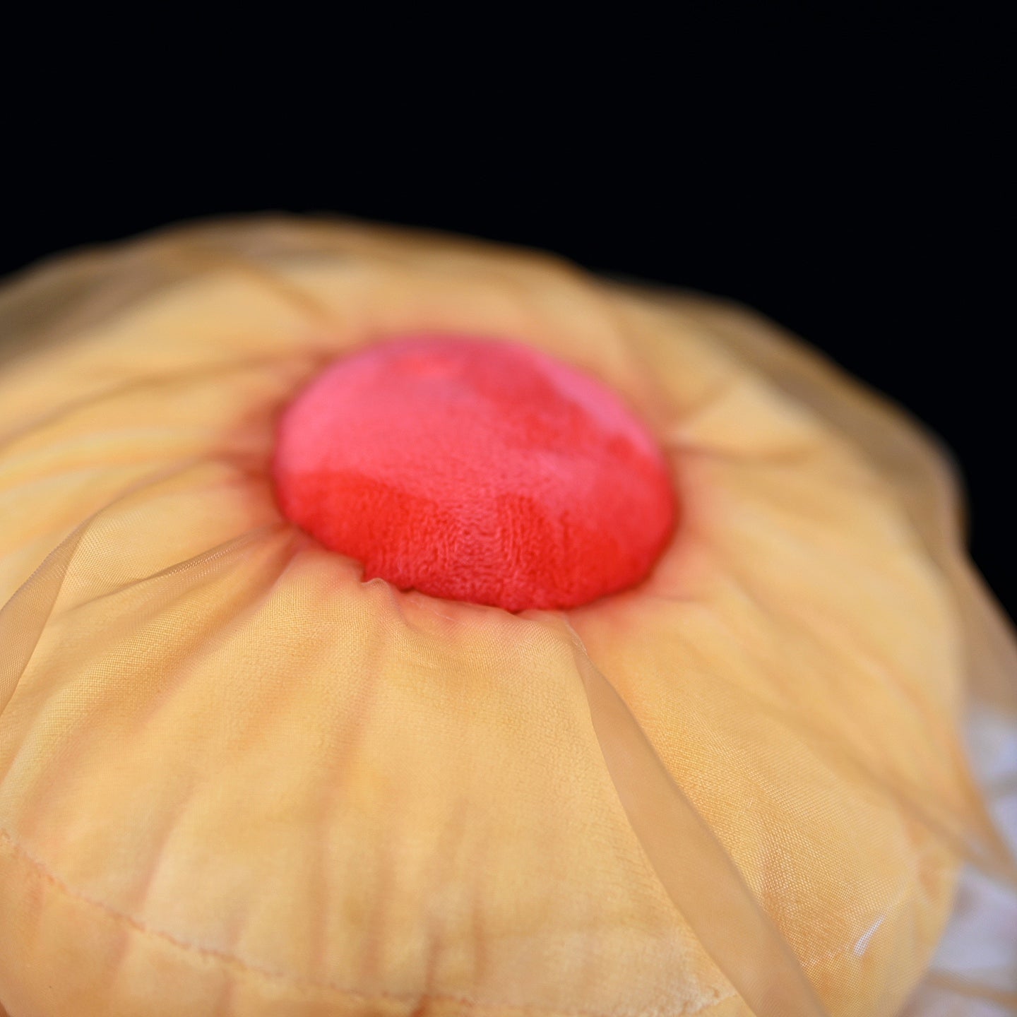 Peluche morbido a forma di medusa a forma di uovo fritto