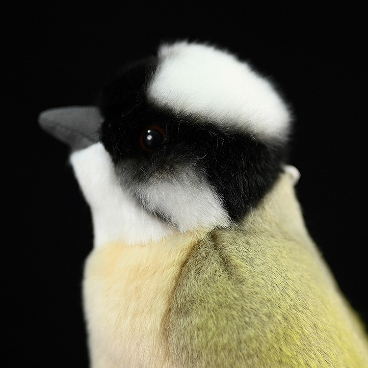 Peluche morbido a forma di uccello Bulbul con sfiato luminoso