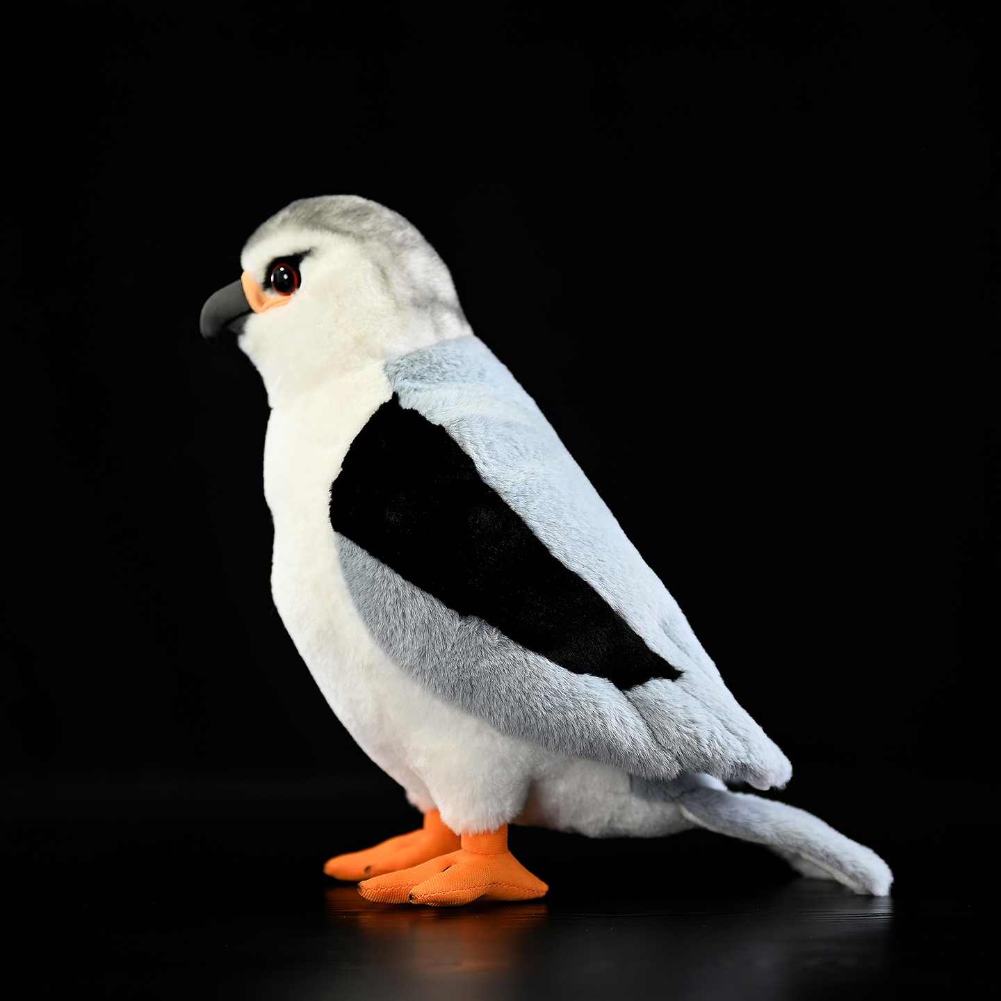 Black-winged Kite Bird Stuffed Plush Toy