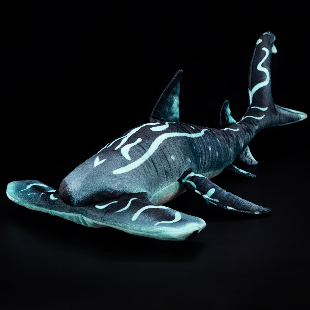 Large Blue Hammerhead Shark Soft Stuffed Plush Toy