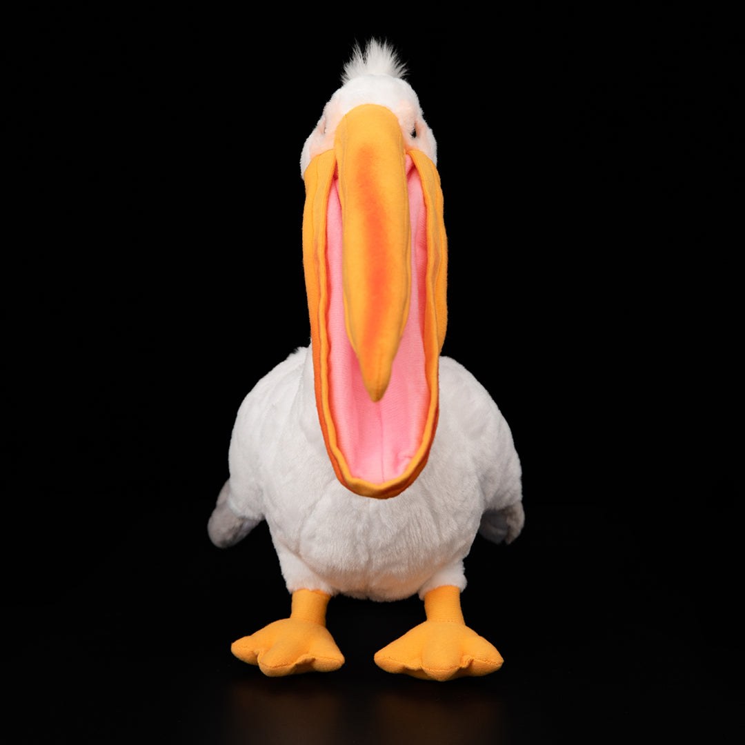 צעצוע קטיפה ממולא רך של ציפור Pelican