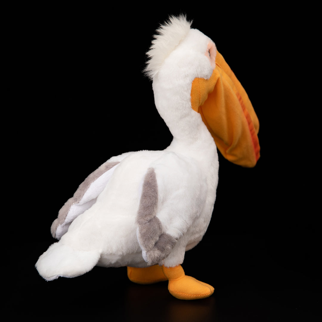צעצוע קטיפה ממולא רך של ציפור Pelican
