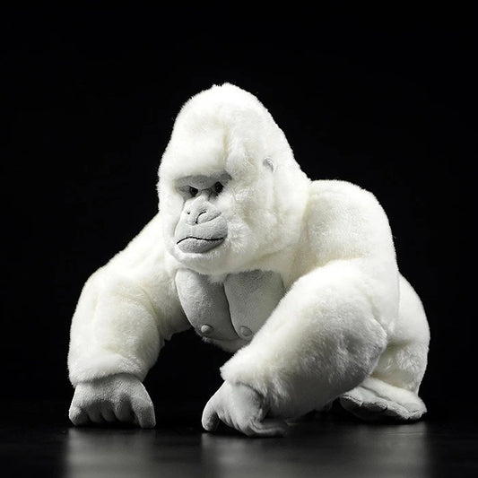 Albino White Gorilla Ape Soft Stuffed Plush Toy