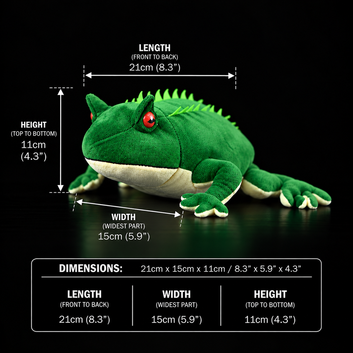 Beelzebufo Prehistoric Frog Soft Stuffed Plush Toy