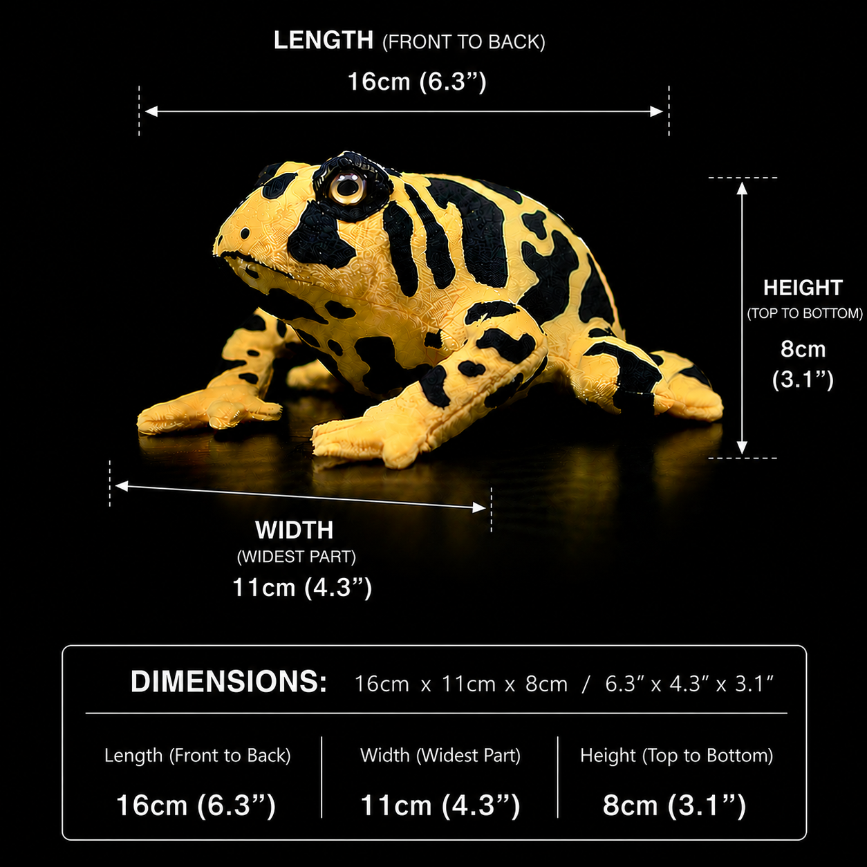 Poison Dart Frog Soft Stuff Plush Toy