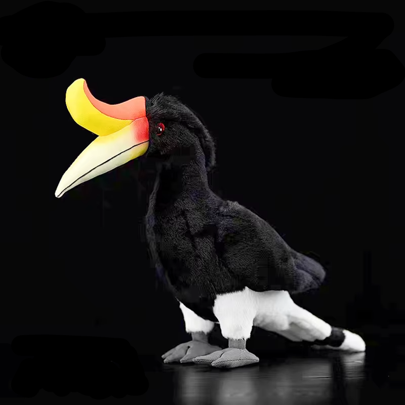 Rhinoceros Hornbill Bird Soft Stuffed Plush Toy