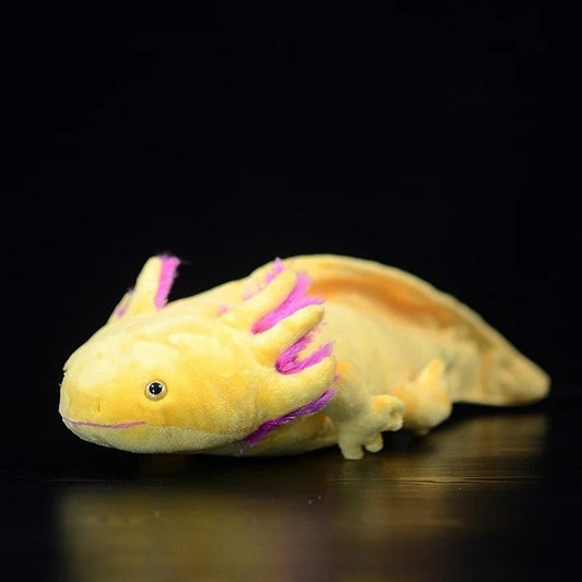 Peluche morbido di Axolotl rosa