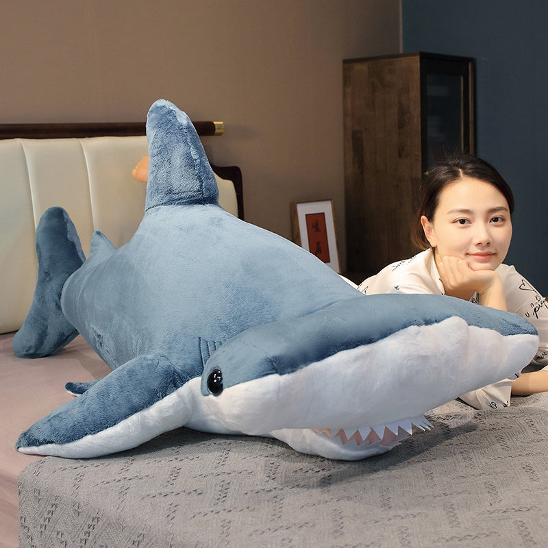 Giant Hammerhead Shark Soft Stuffed Plush Toy