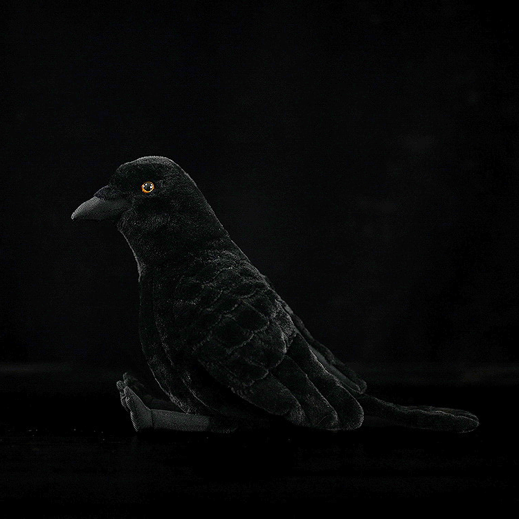 American Crow Bird Soft Stuffed Plush Toy