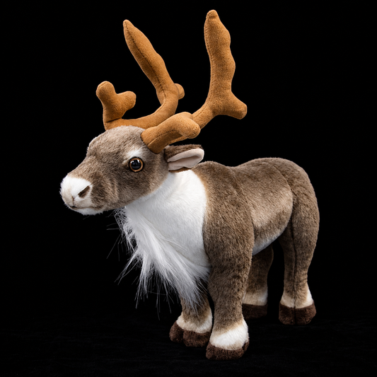 Peluche morbido di renna caribù 