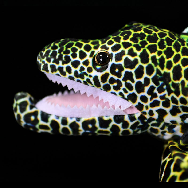 Peluche morbido a forma di murena a nido d'ape 