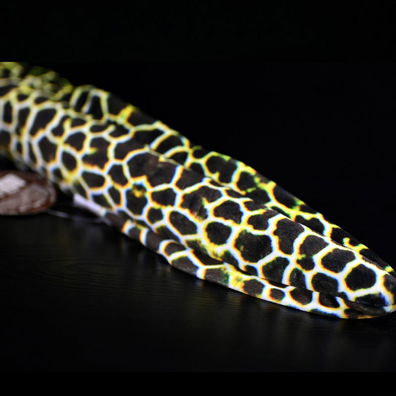 Peluche morbido a forma di murena a nido d'ape 