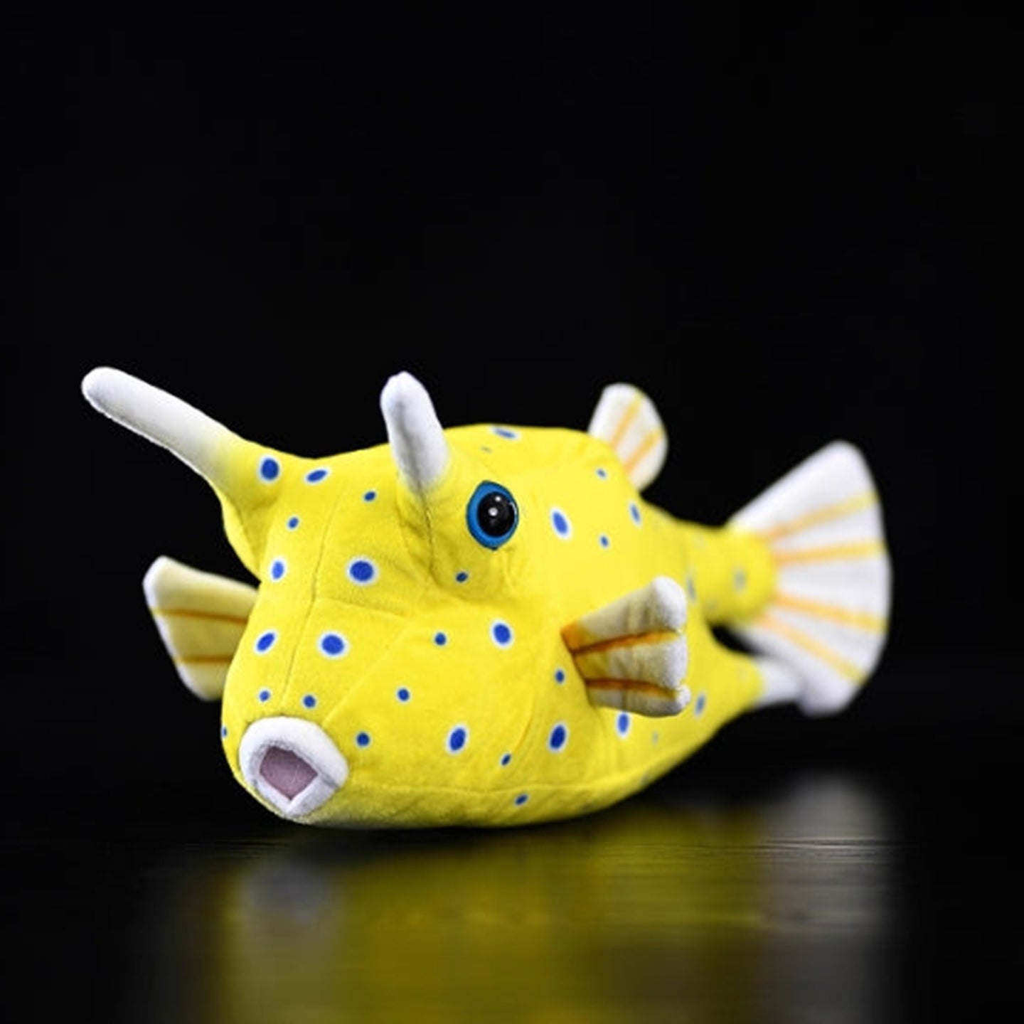 Peluche morbido di pesce palla e pesce scatola