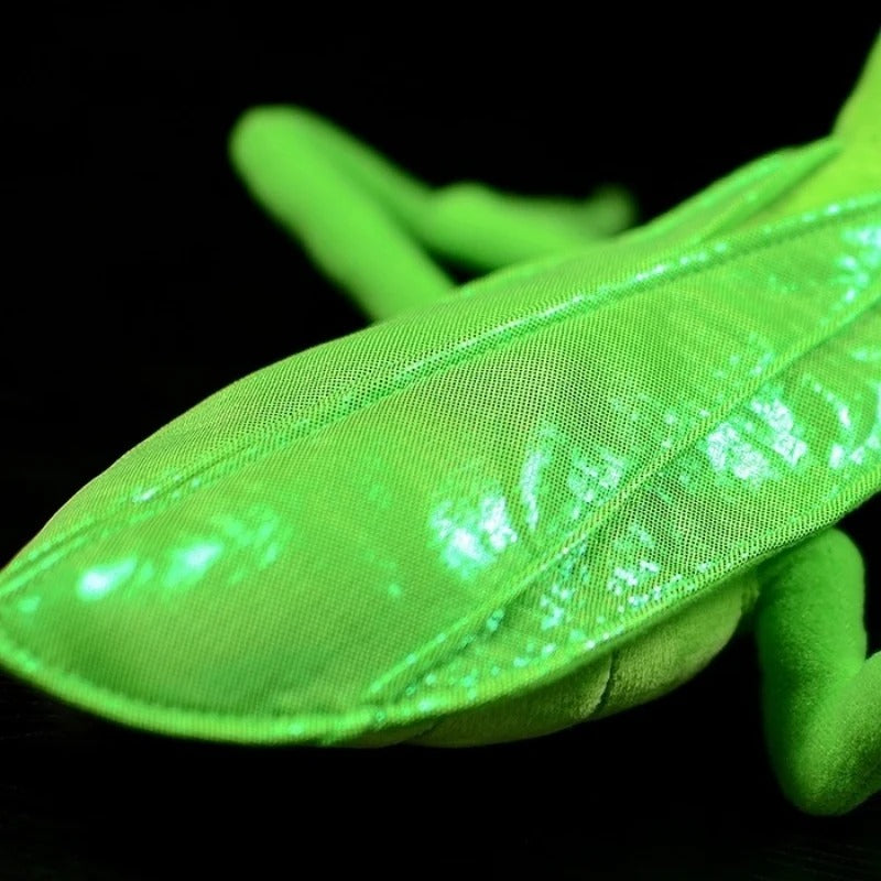 Jucărie de pluș moale de mantis chinezesc verde