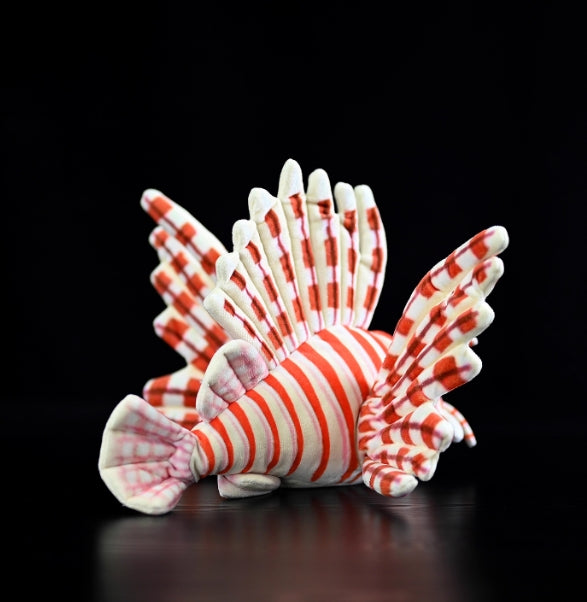 Red Lionfish Soft Stuffed Plush Toy