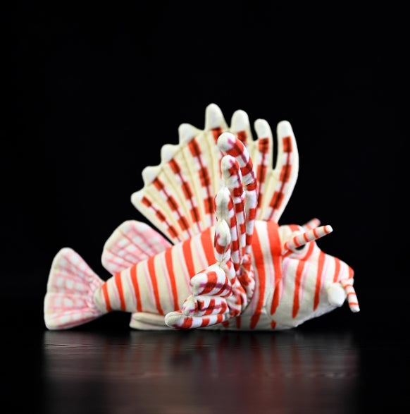 Red Lionfish Soft Stuffed Plush Toy