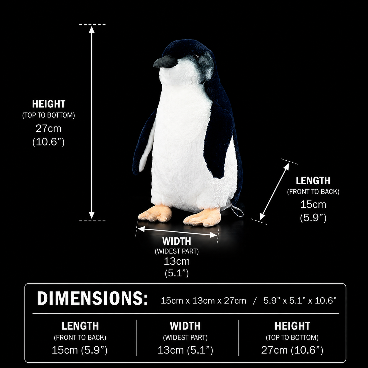 Little Penguin Bird Soft Stuffed Plush Toy