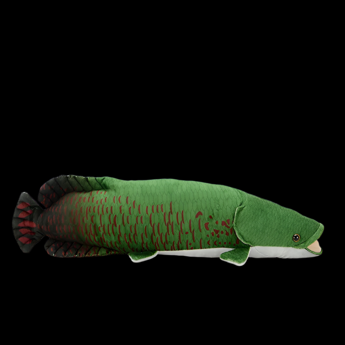Peluche morbido di pesce Arapaima Gigas