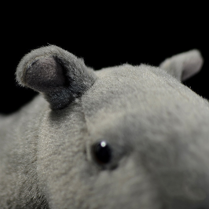 Peluche morbido di rinoceronte preistorico Paraceratherium