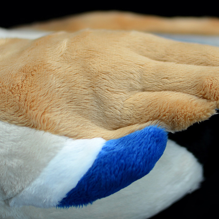 Peluche morbido a forma di anatra selvatica