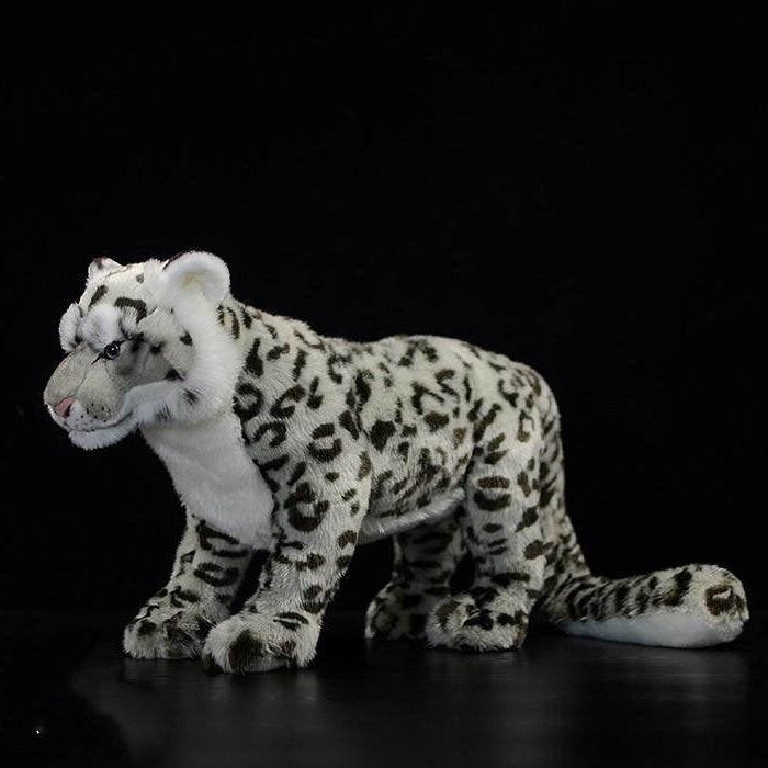 Snow Leopard Cat Soft Stuffed Plush Toy