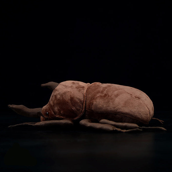 Peluche morbido di scarabeo rinoceronte