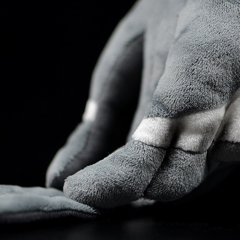 Peluche morbido a forma di calopsitta