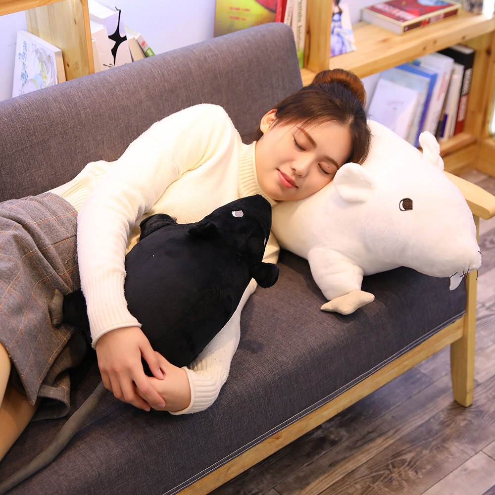 Peluche morbido a forma di topo