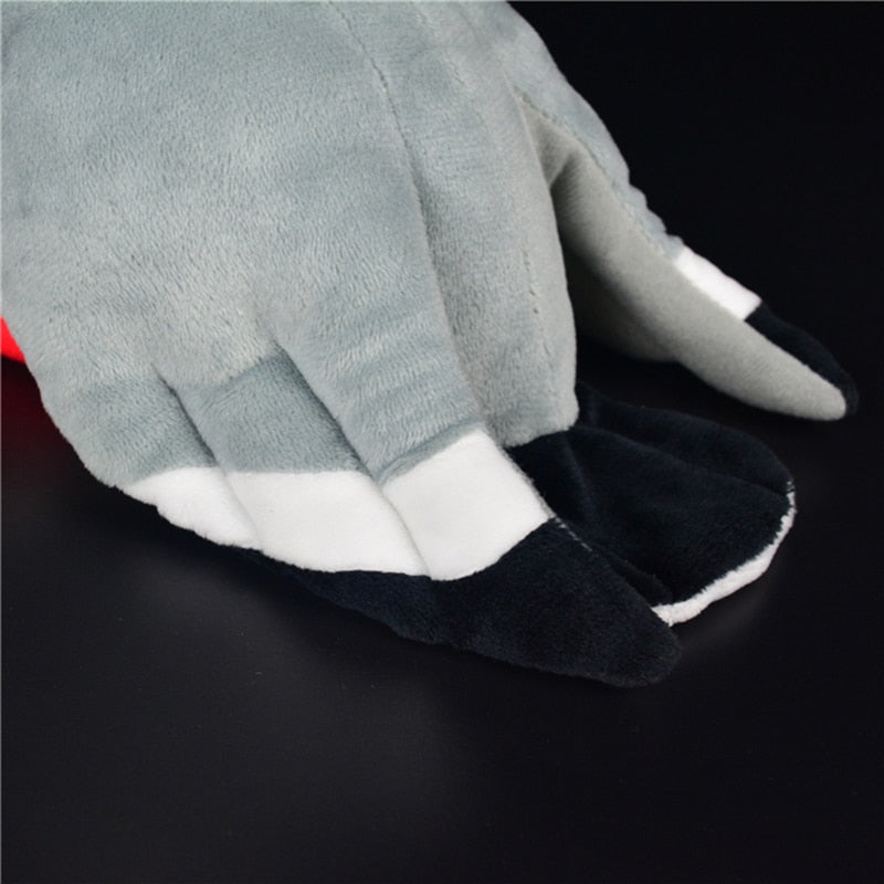 Peluche morbido a forma di gabbiano 