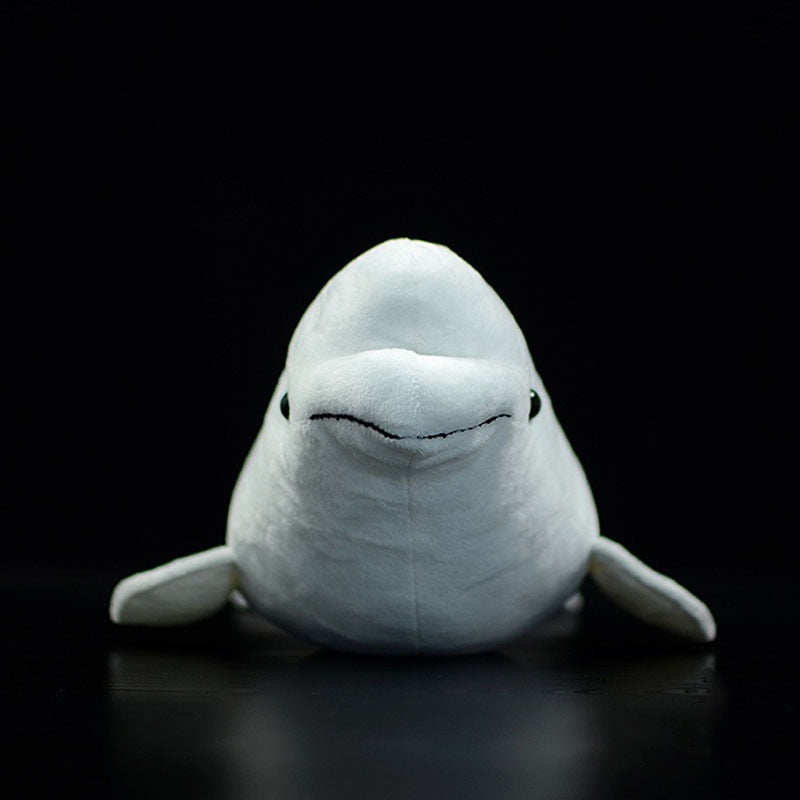 Peluche morbido di Beluga White Whale 