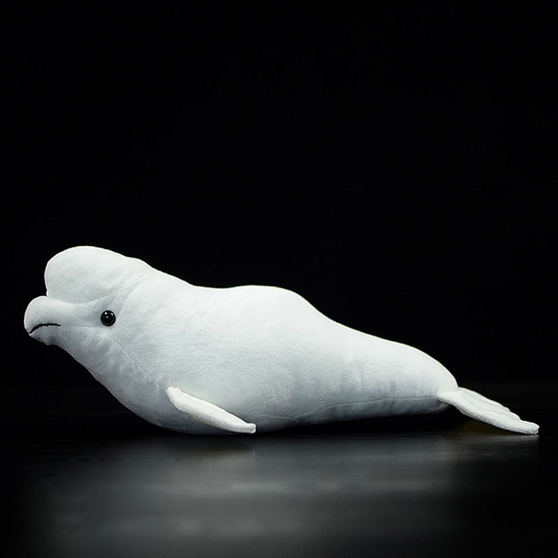 Peluche morbido di Beluga White Whale 