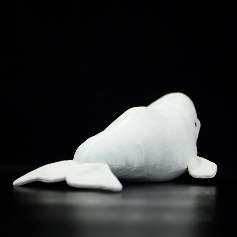 Peluche morbido di Beluga White Whale 
