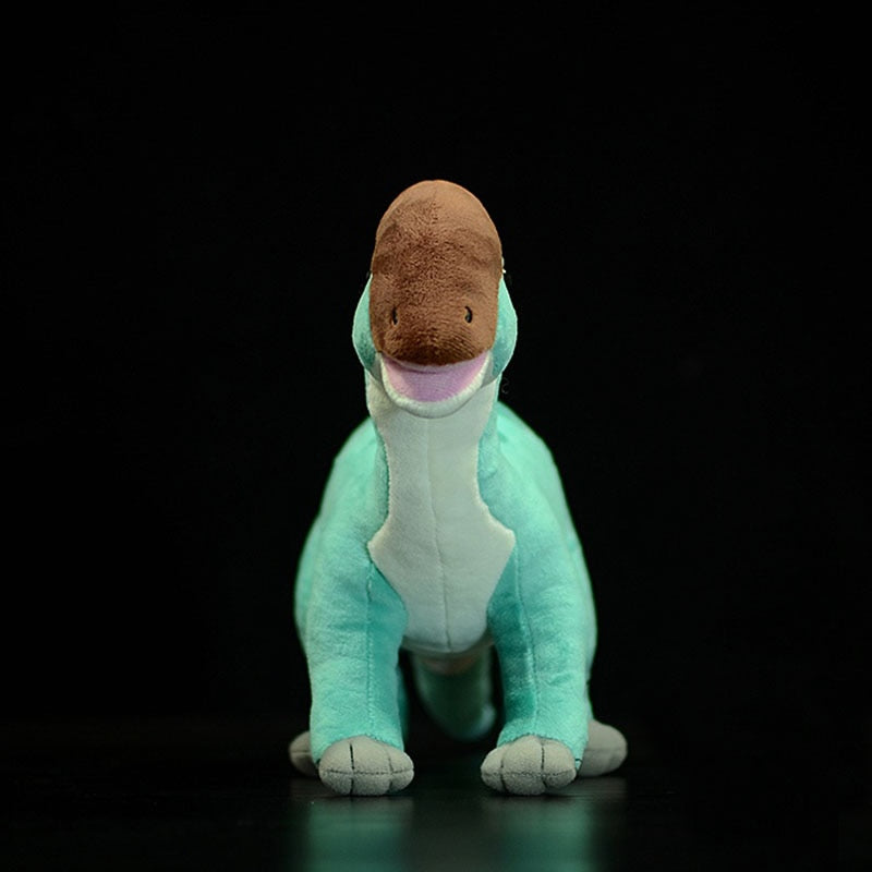 Peluche morbido di dinosauro Parasaurolophus