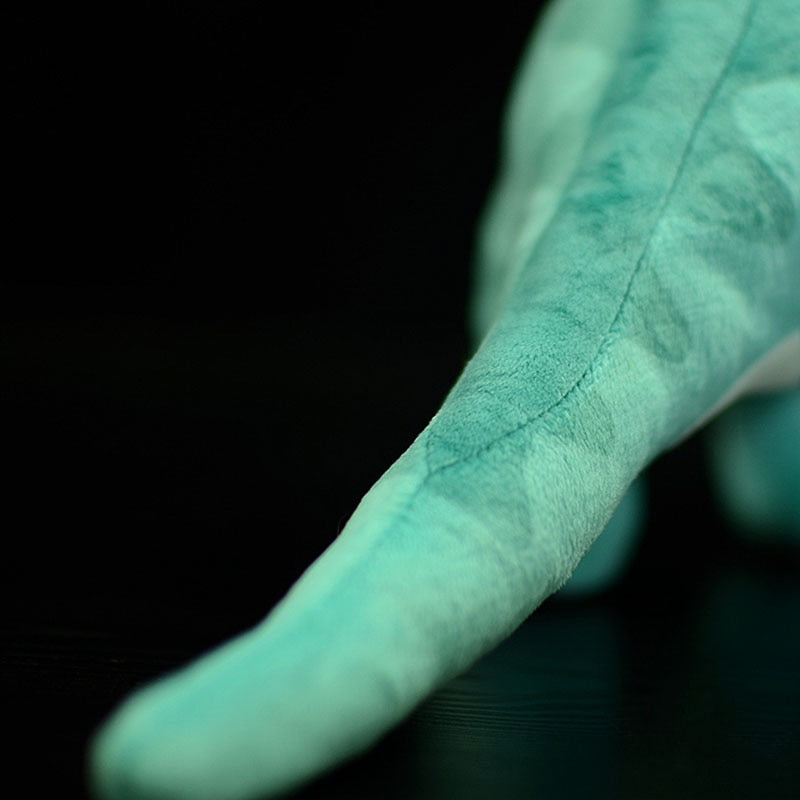 Peluche morbido di dinosauro Parasaurolophus