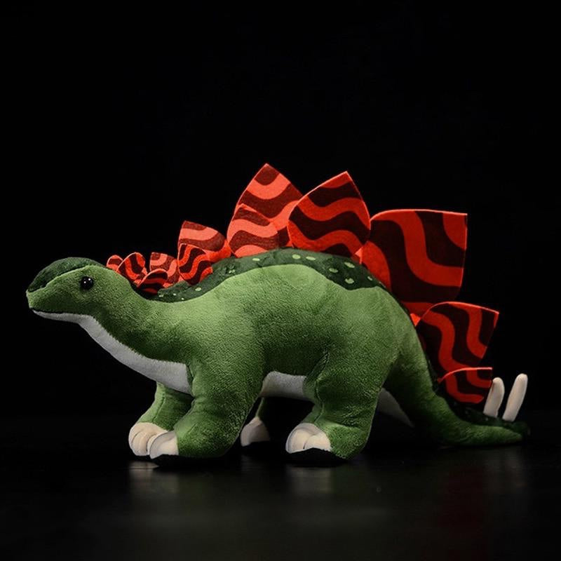 Peluche morbido di dinosauro stegosauro
