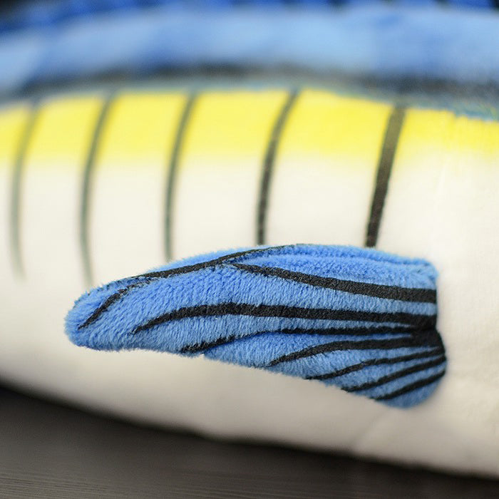 Peluche morbido a forma di pesce marlin blu