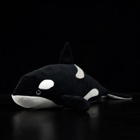 Peluche morbido a forma di orca assassina